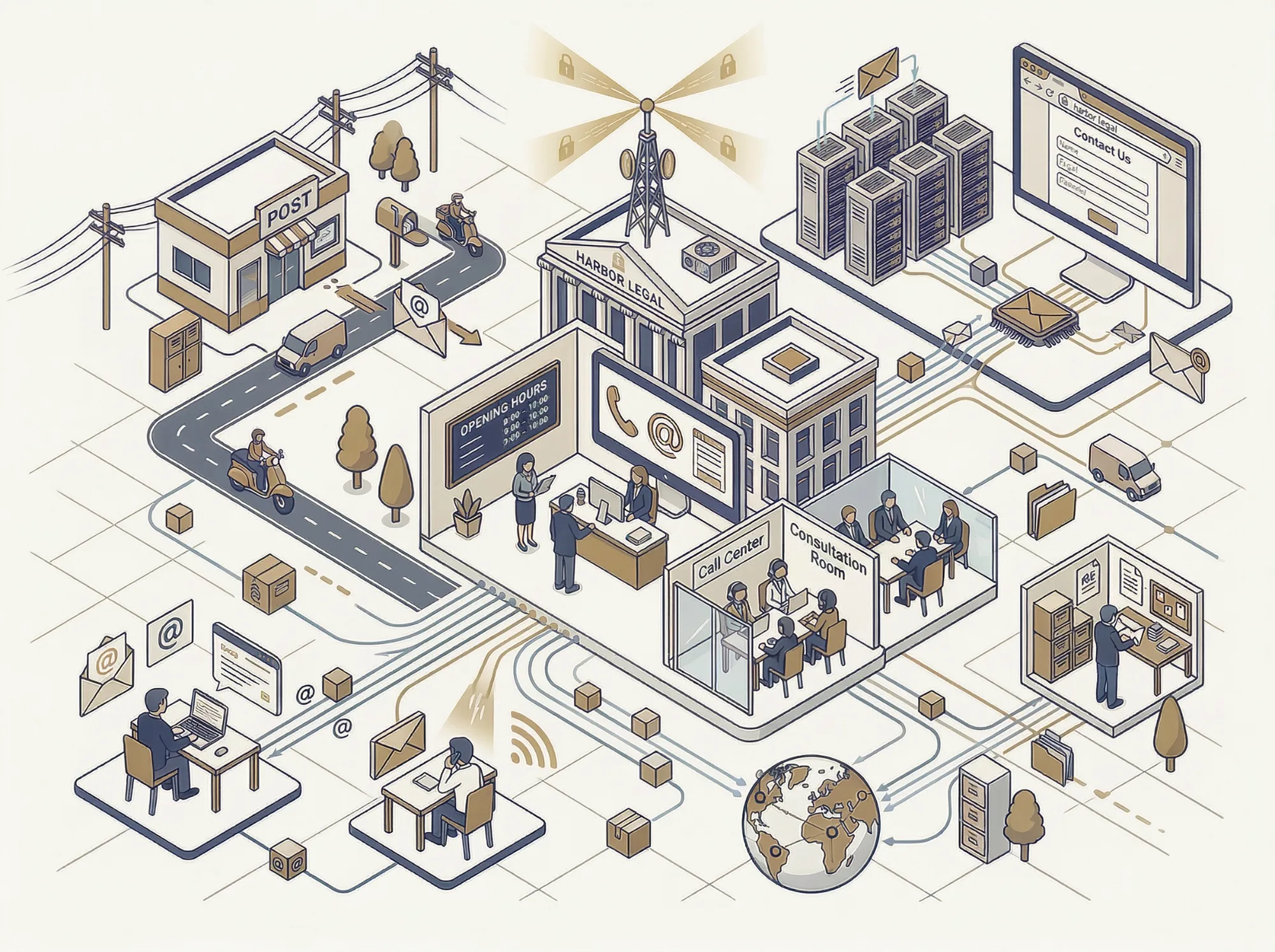 Kontakt z Harbor Legal — komunikacja i konsultacje